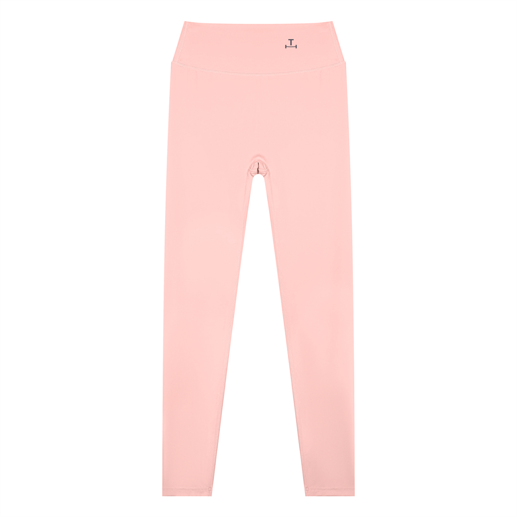 Ruched Back Legging in Blush, front